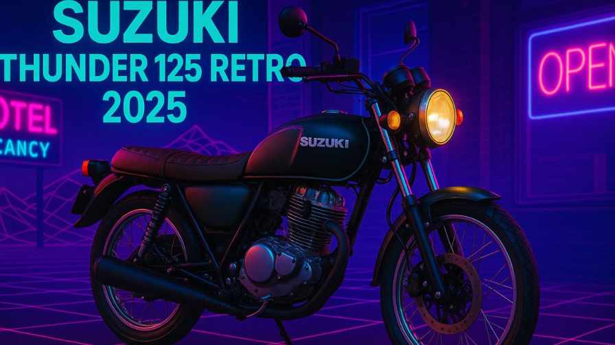 सुजुकी थंडर 125 रेट्रो 2025