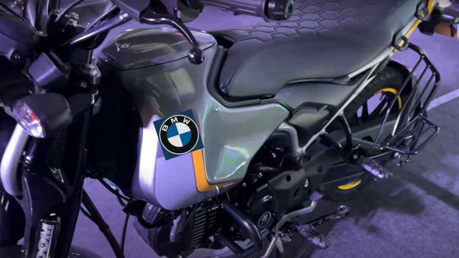 BMW CNG Bike