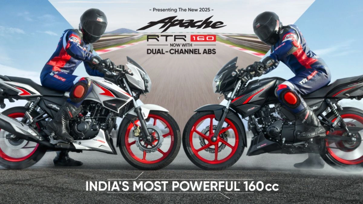 2025 TVS Apache RTR 160