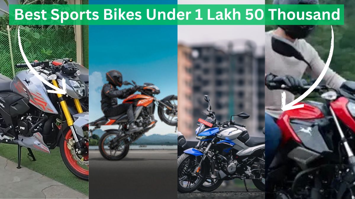 Sports Bikes Under 1 Lakh 50 Thousand​