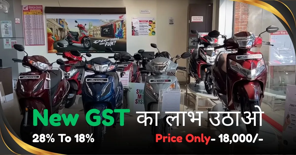 Honda Bikes and Scooter Prices Reduced